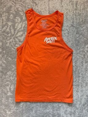 Aperol Spritz Women's Orange Tank Top size XS